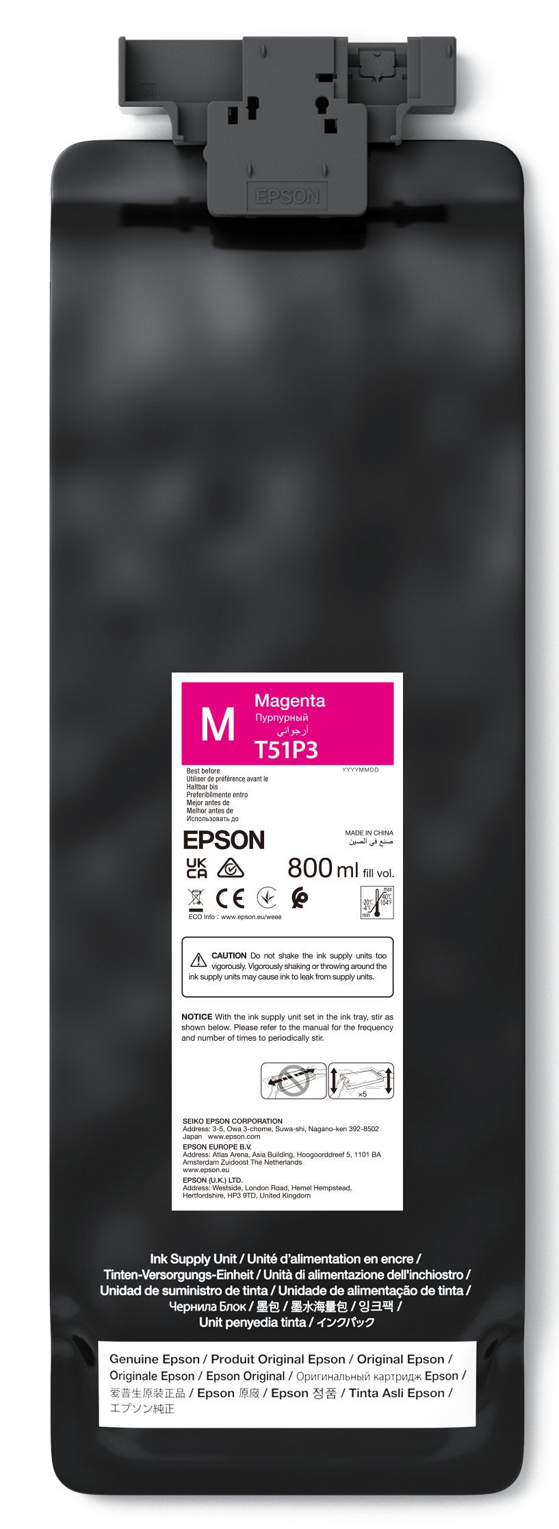 EAN 8715946731209 - Epson UltraChrome GS3 cartucho de tinta 1 pieza(s) Original Magenta imagen 1