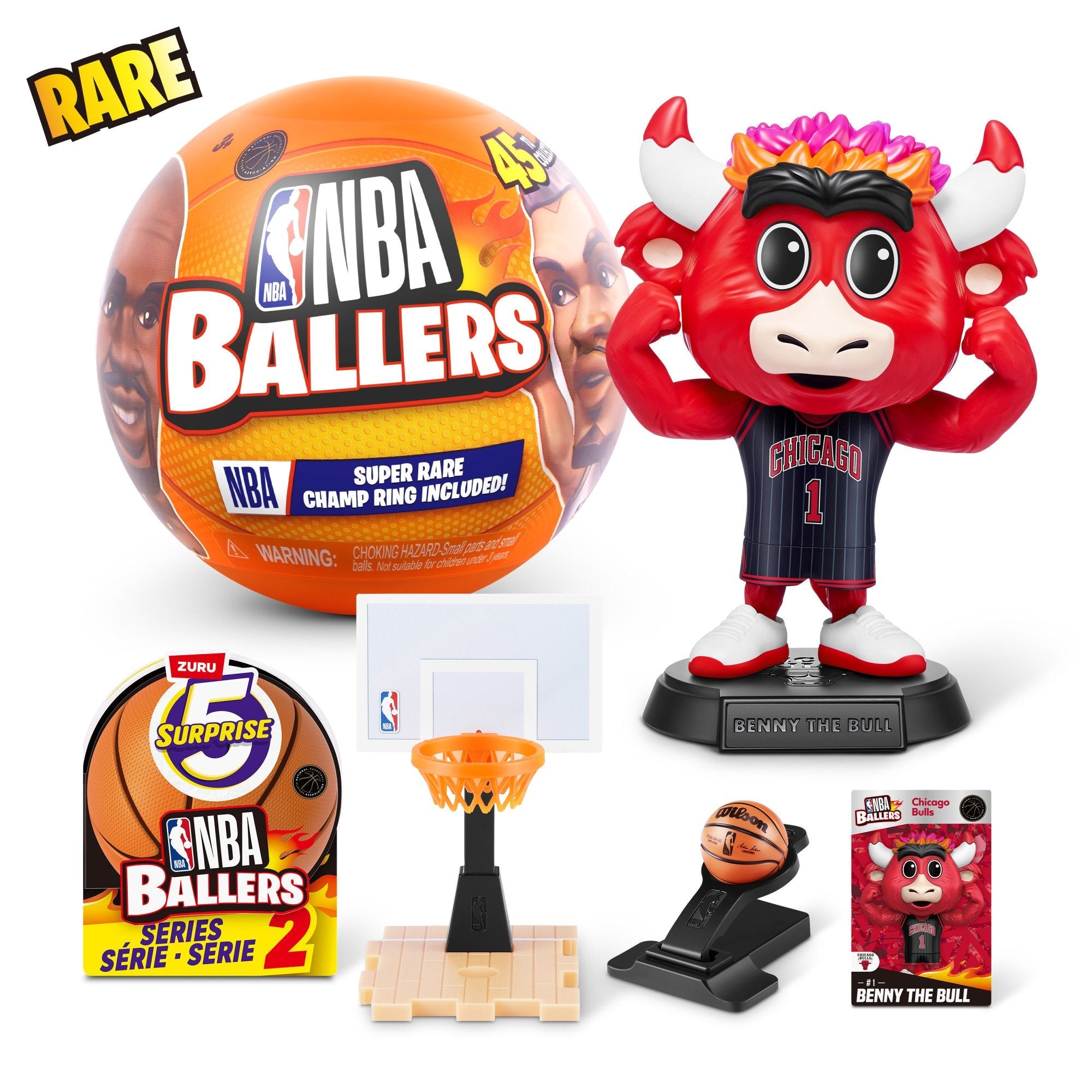 Zuru 5 Surprise - Nba Ballers Series 2, Artículo Ordenado De Personajes, Una Figura 77678gq1