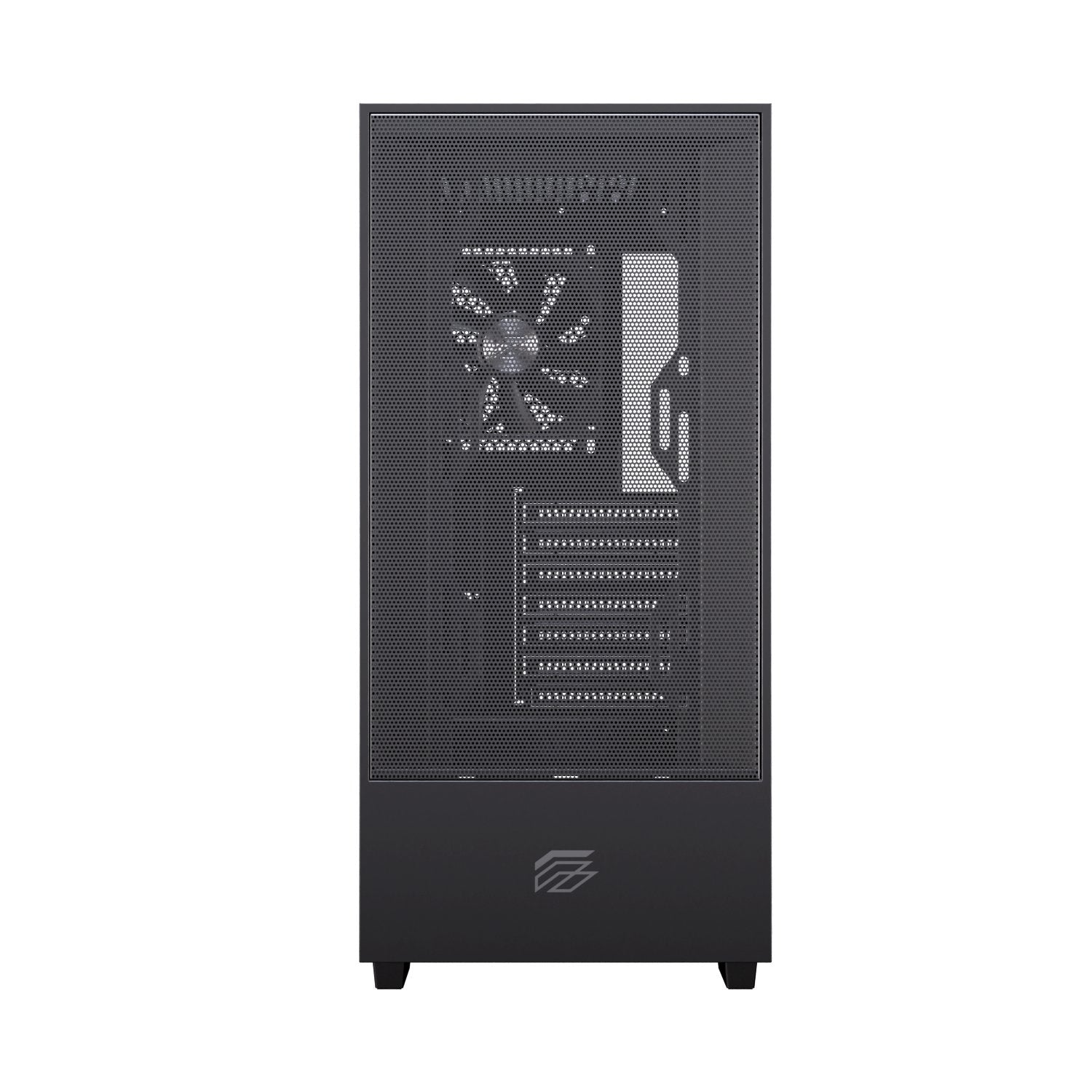 Caja Atx Semitorre Einarex P100 Core Negra Excs-Pl-100c-B