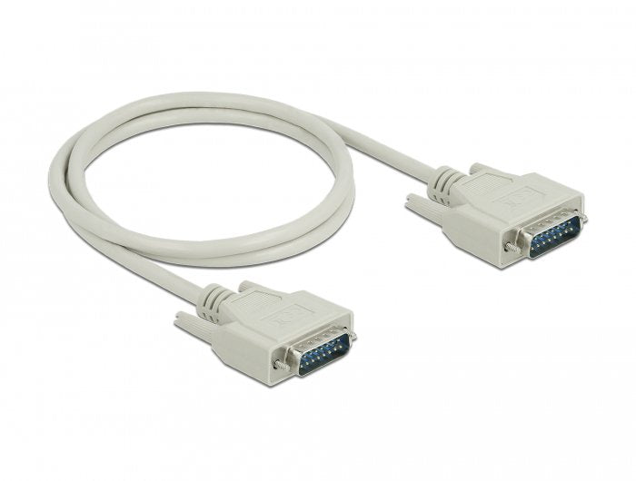 Delock Serielles Cable D-Sub15 Stecker Zu Stecker 1 M