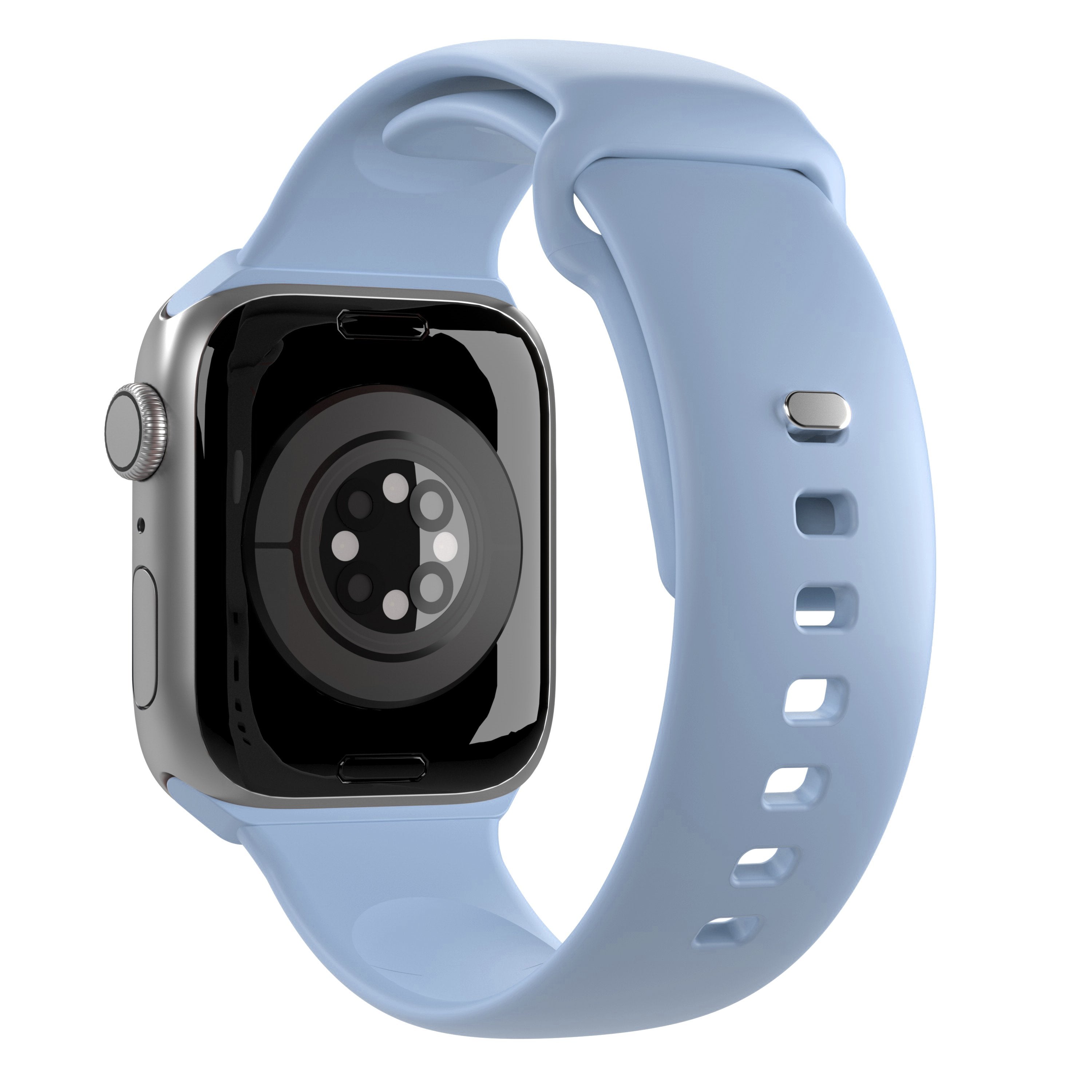 Puro Icon - Elastyczny Pasek Do Apple Watch 38/40/41 Mm (S/M & M/L) (Powder Blue)
