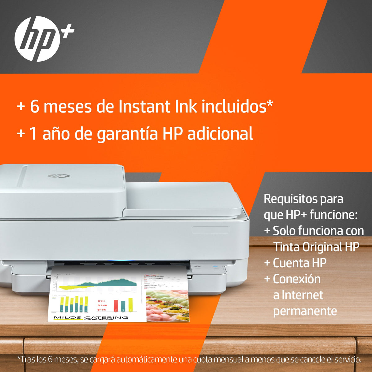 EAN 0195161625145 - HP ENVY Pro Envy 6432e AiO Printer Inyección de tinta térmica A4 4800 x 1200 DPI 10 ppm Wifi imagen 7