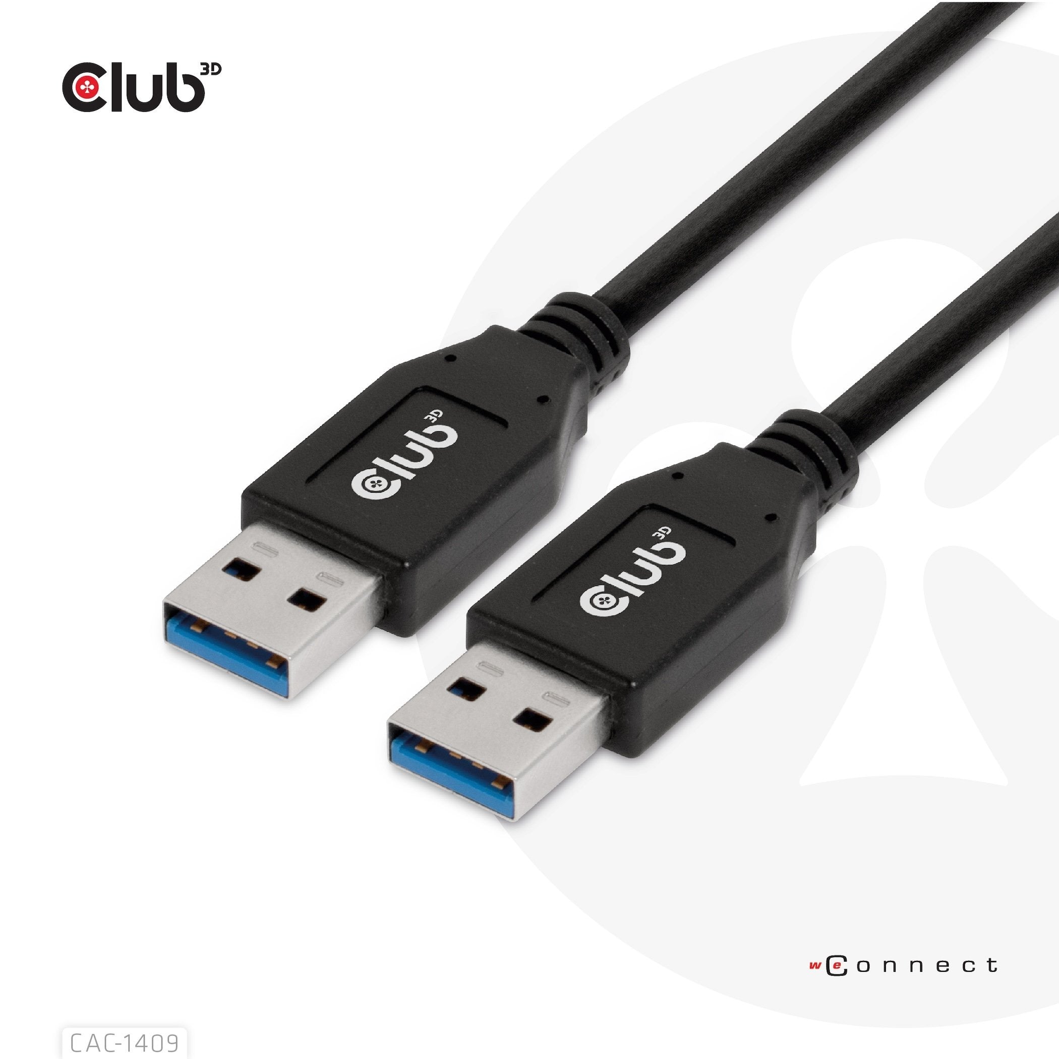 Club3d Cable Usb Typ-A Gen2 0,5m 10 Gbps M M Retail