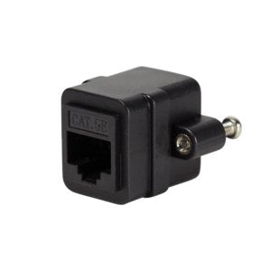 Rj45 Coupler W. Mounting Flange, 2*Rj45 Socket, Cat.5e Utp