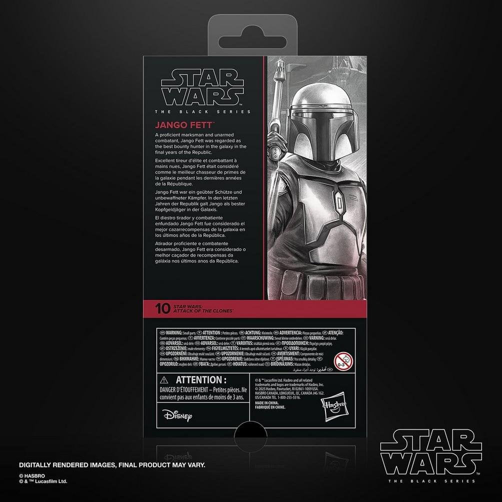 Figura Jango Fett Star Wars: El Ataque De Los Clones 15cm