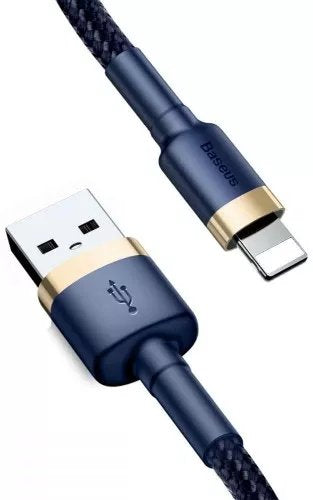 EAN 6953156290761 - Baseus CALKLF-CV3 cable de conector Lightning 2 m Azul, Oro imagen 2