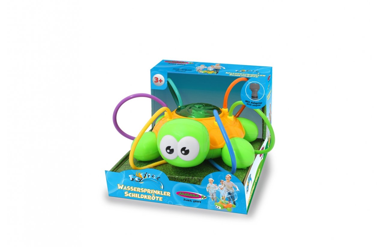 Jamara Mc Fizz Wasserspielzeug Wassersprinkler Schildkröte
