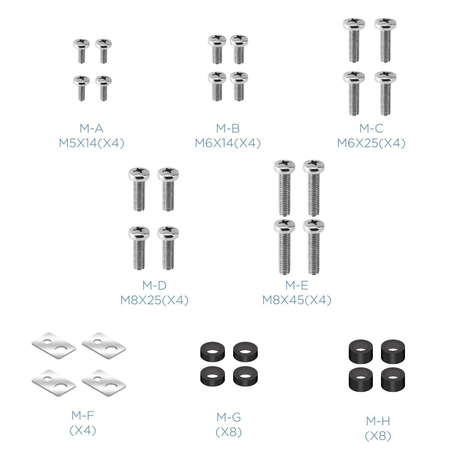 Soporte Mesa At-Imperial Pantalla Incl 32-70 Negro