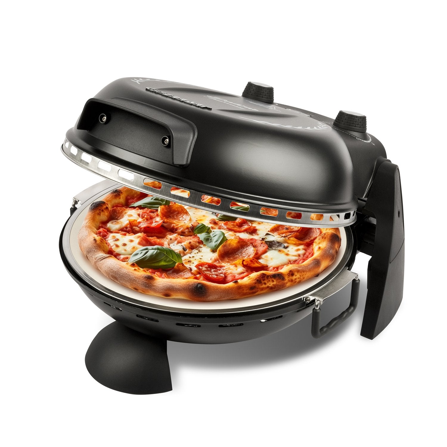 EAN 8055176401139 - G3 Ferrari Delizia fabricante de pizza y hornos 1 Pizza(s) 1200 W Negro imagen 1