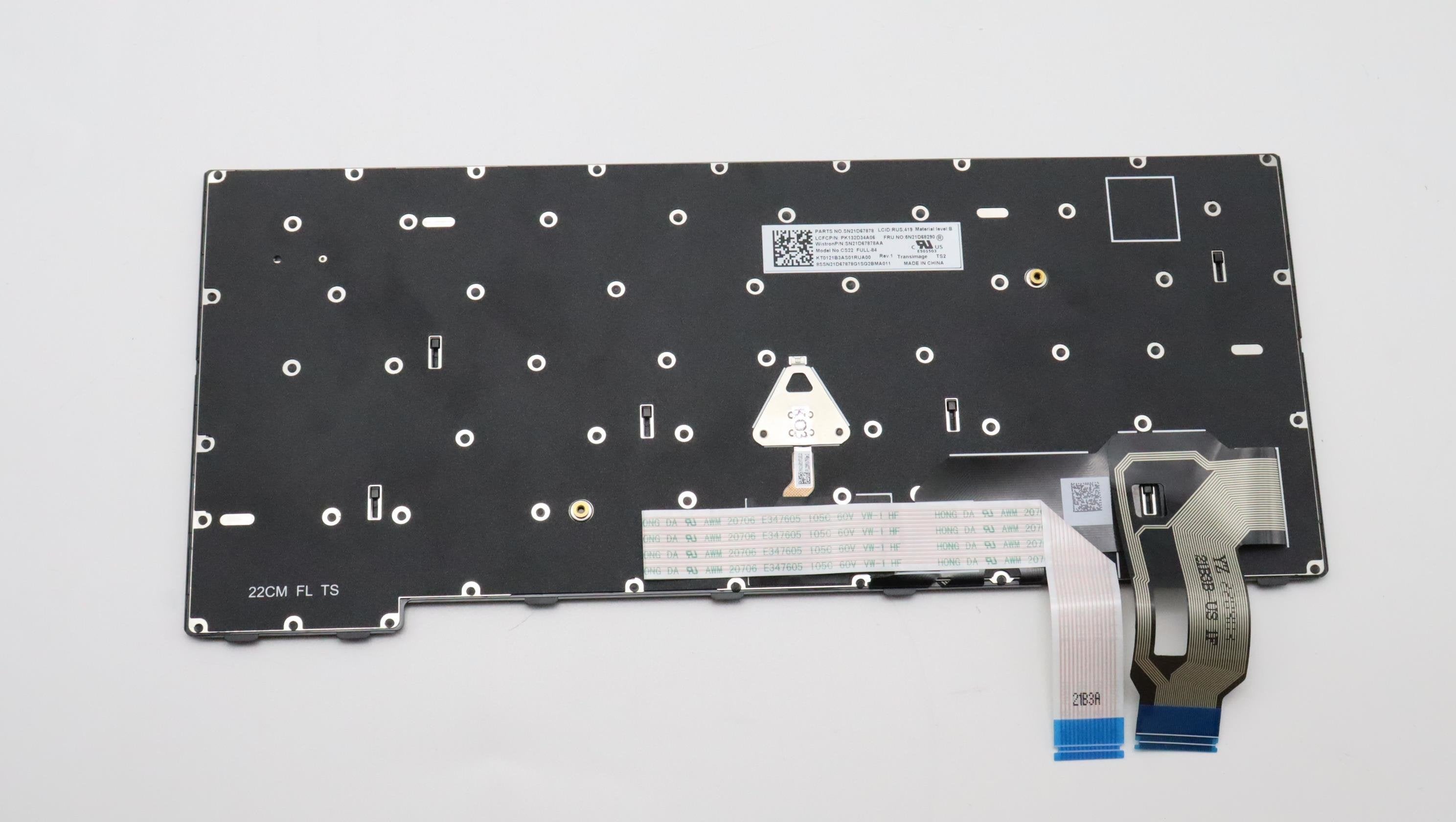 EAN 5704174956198 - Lenovo 5N21D68250 refacción para laptop Teclado imagen 1