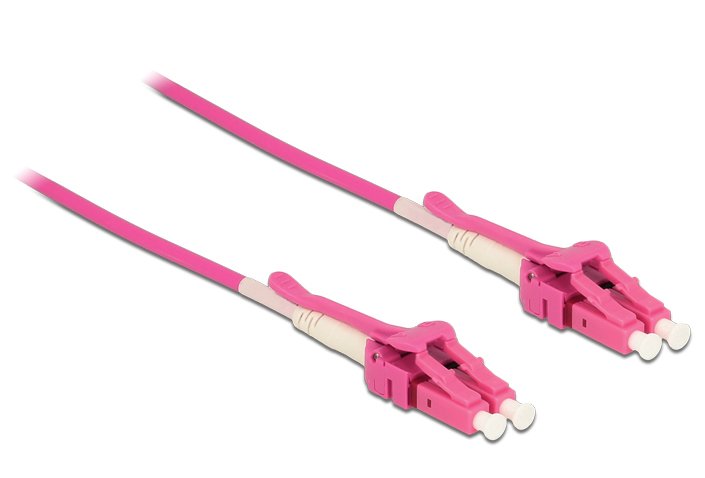 Delock Cable De Fibra Óptica Lc  Lc Multimodo Om4 Uniboot 10 M