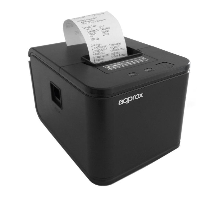 Impresora De Tickets Approx Apppos58au Térmica Ancho Papel 58mm Usb Negra