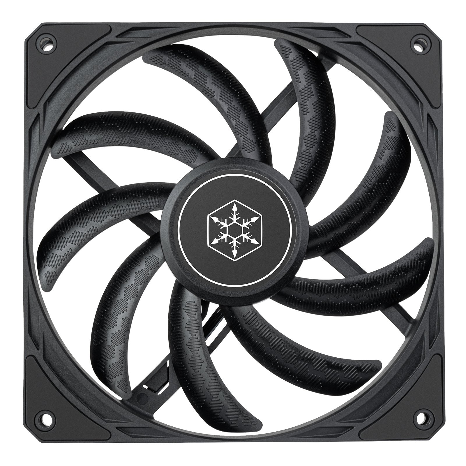 Ventilador Pc Silvermone Sm-As140b Pwm  Negro