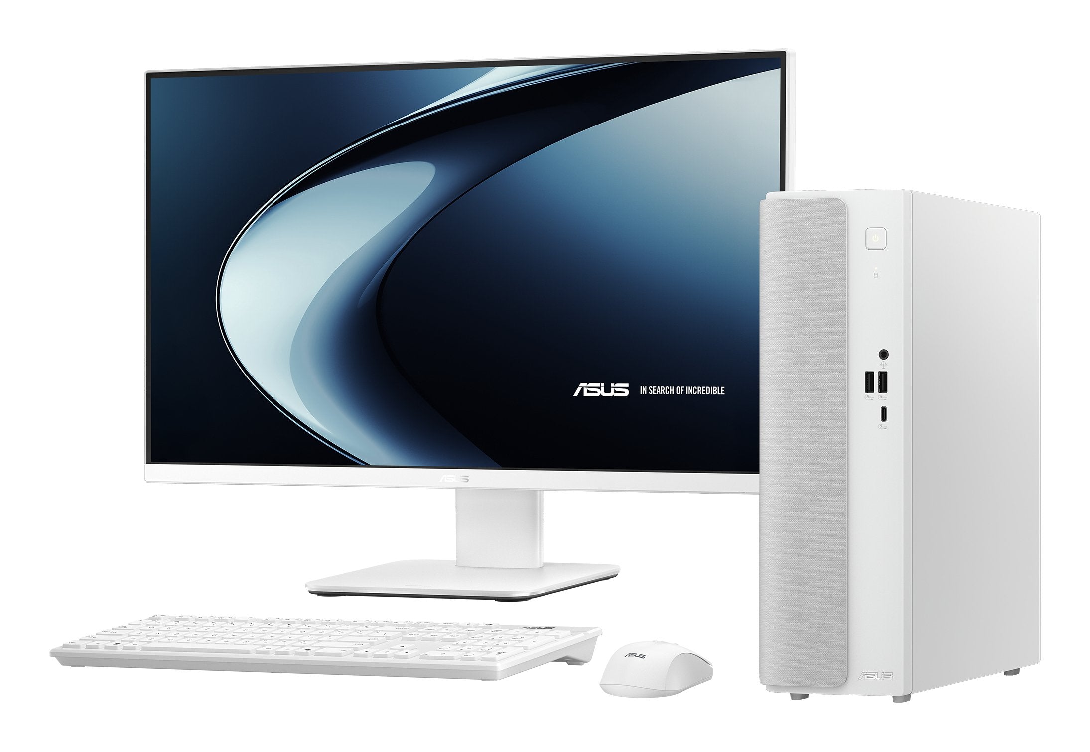 Pc Asus V500 Sff V501sv-03100u012w Core3 100u 8gb 512ssd W11 Home White