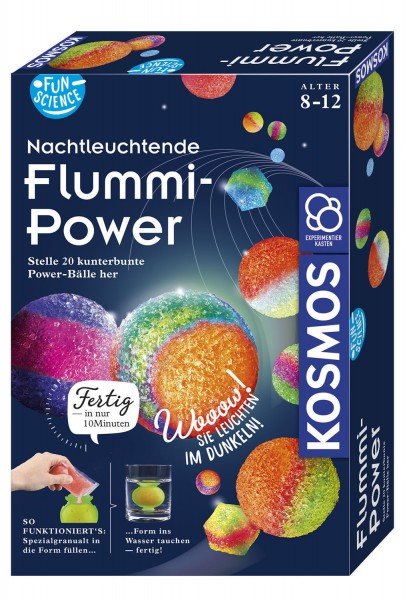 Kosmos Fun Science Pelota Saltarina Noctilucente, Caja De Experimentos 654108