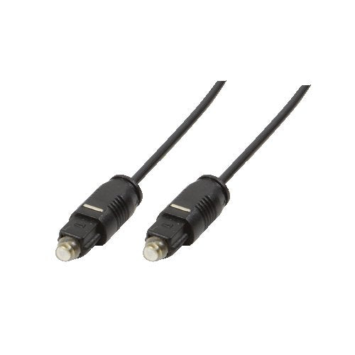 Cable Logilink Toslink - Toslink, 1m  De Audio Negro