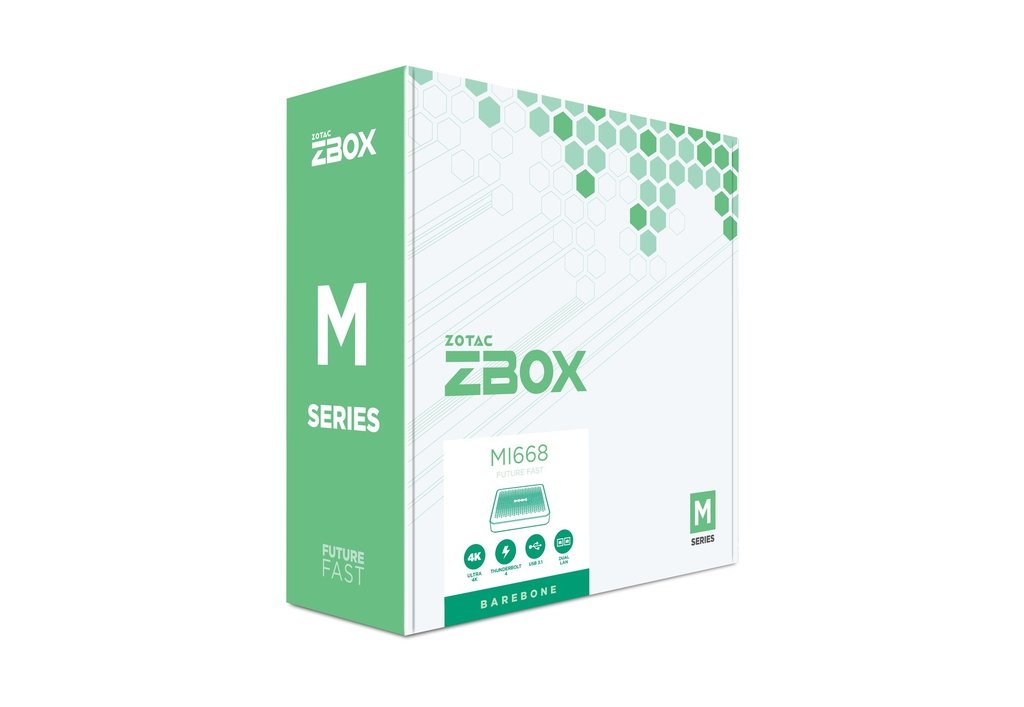 EAN 4895173627941 - Zotac ZBOX -MI668-BE PC/estación de trabajo barebone PC de tamaño 0,64L Negro i7-1360P 2,2 GHz imagen 7