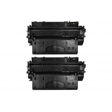 Toner  Freecolor Hp 05x Negro Ce505xd Hy Doppelpack Compatible