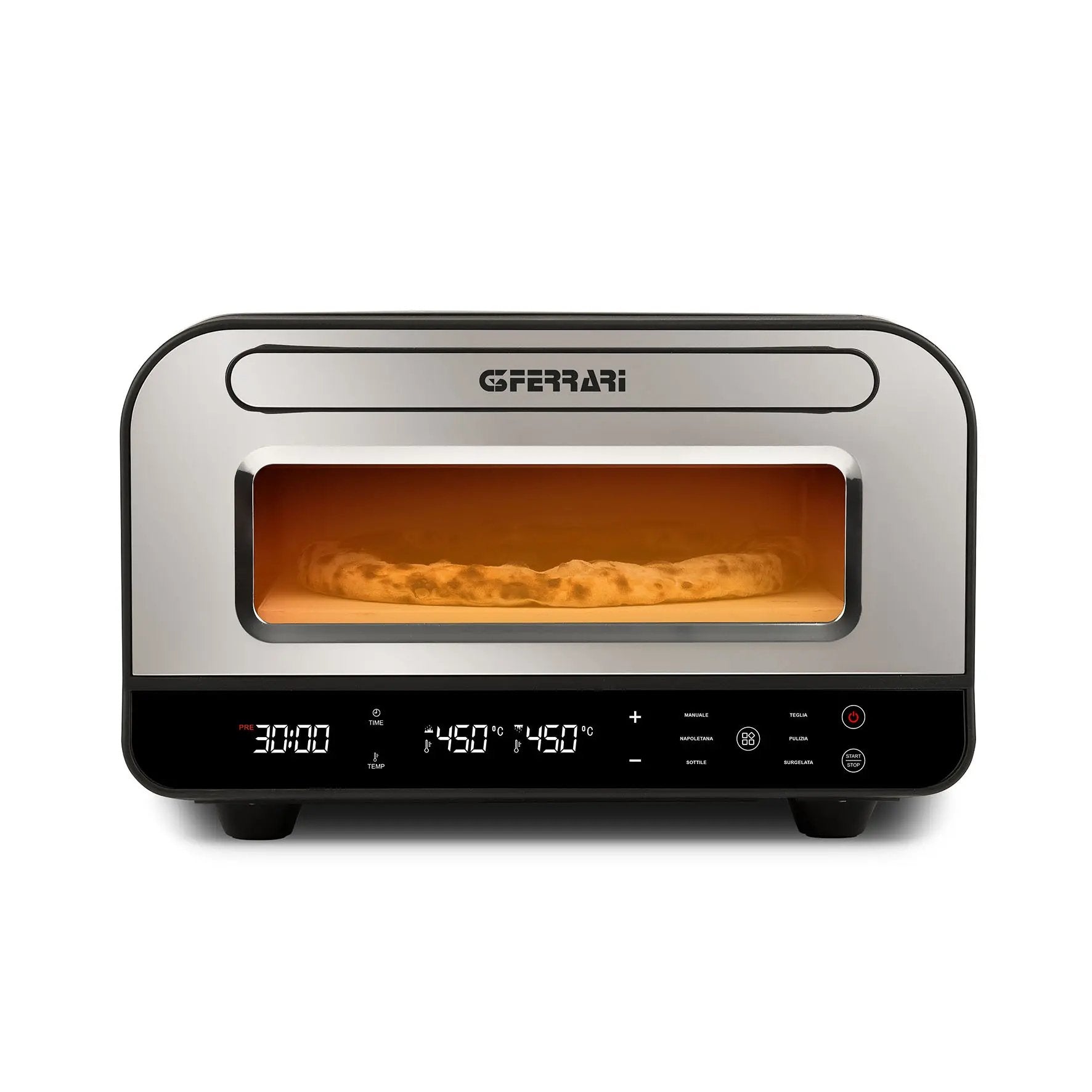 EAN 8055176403041 - G3 Ferrari G10204 fabricante de pizza y hornos 1 Pizza(s) 1850 W Negro, Plata imagen 11