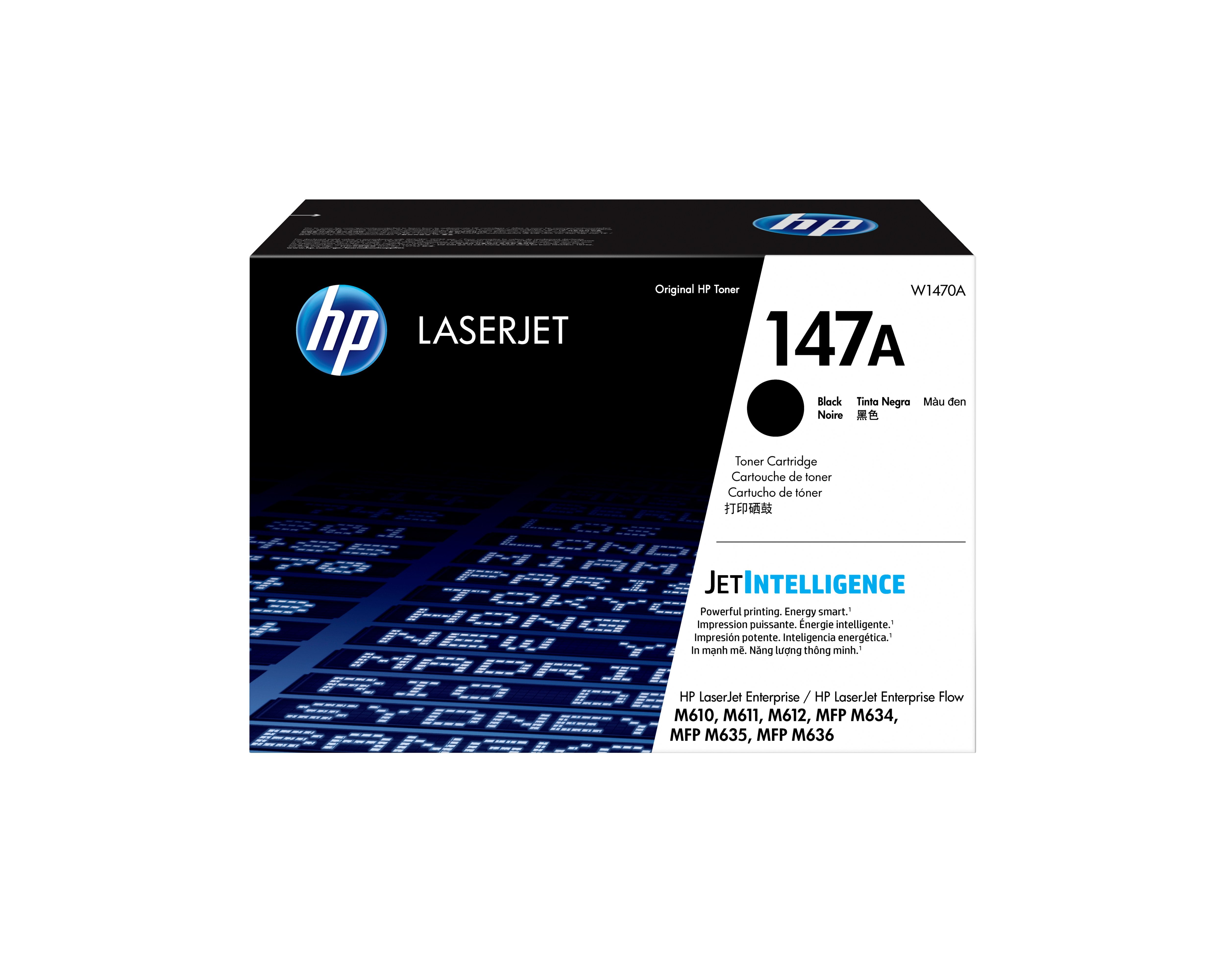 Tóner Original Hp 147a Negro W1470a