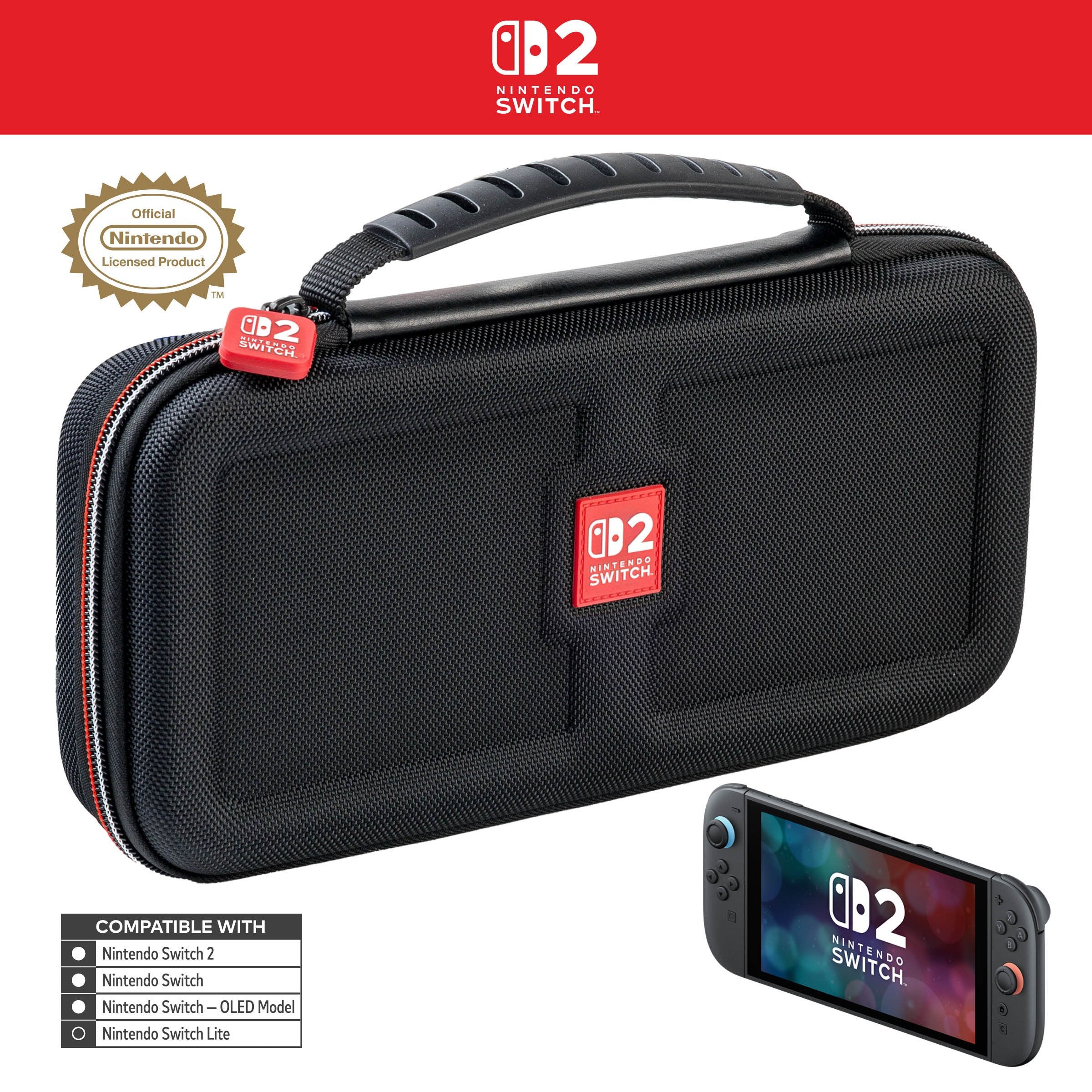 Switch 2 Custodia Official Nintendo Black