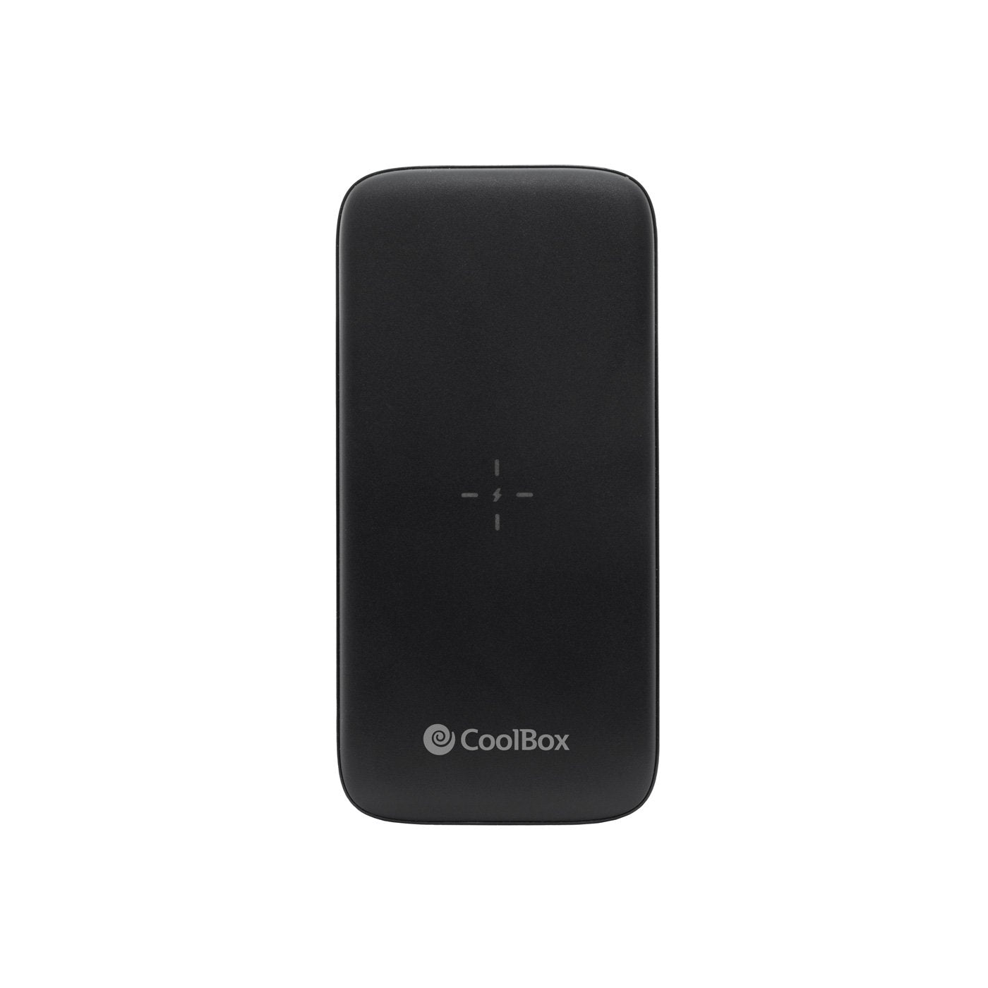 Bateria Externa Portátil Power Bank Qi Coolbox 10000mah Negro