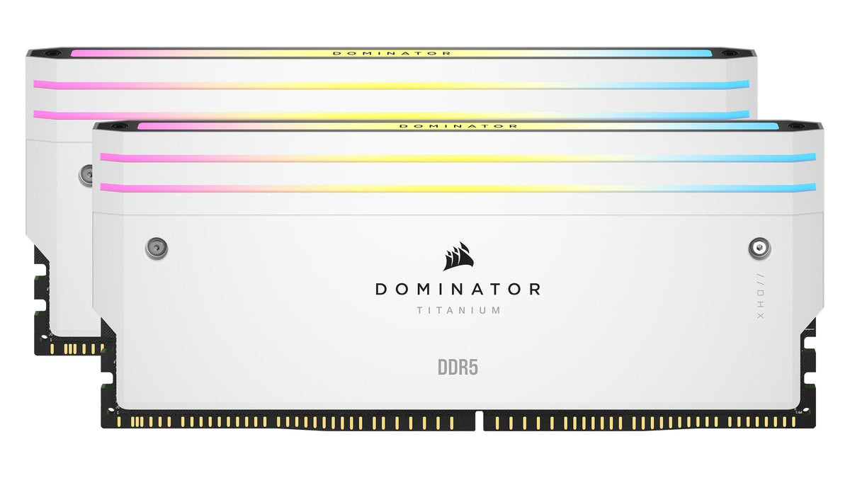 K Corsair Dominator Titanium Light Enhancement Kit, Rgb Led, Blanco Heatsink Functional Leds, No Dram Ics (Cmplekit2w)