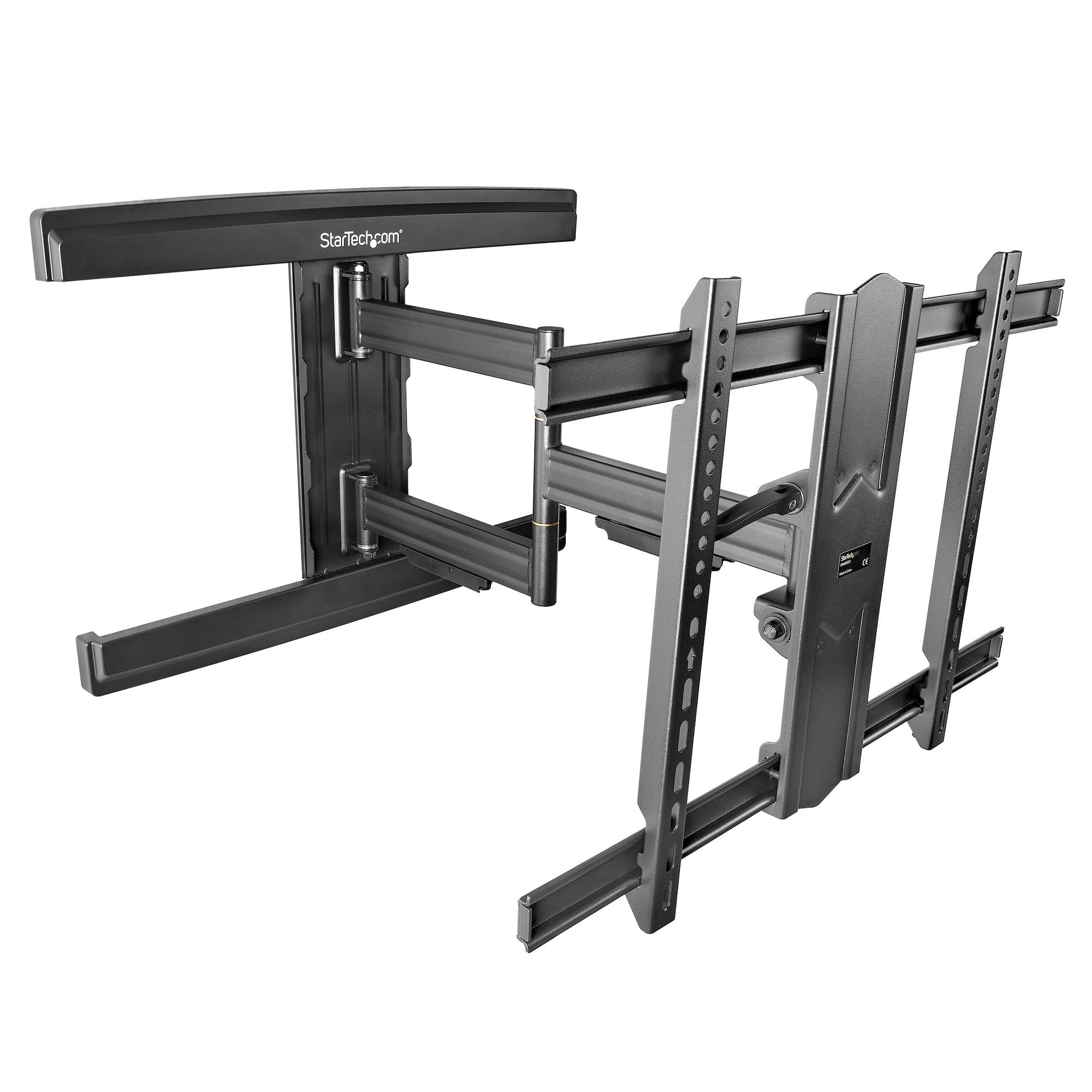 Startech.Com Soporte De Pared Movimiento Total Tv - Con Brazo Articulado, 50 Kg, 94 Cm (37"), 2,03 M (80"), 200 X 100 Mm, 600 X 400 Mm, Negro
