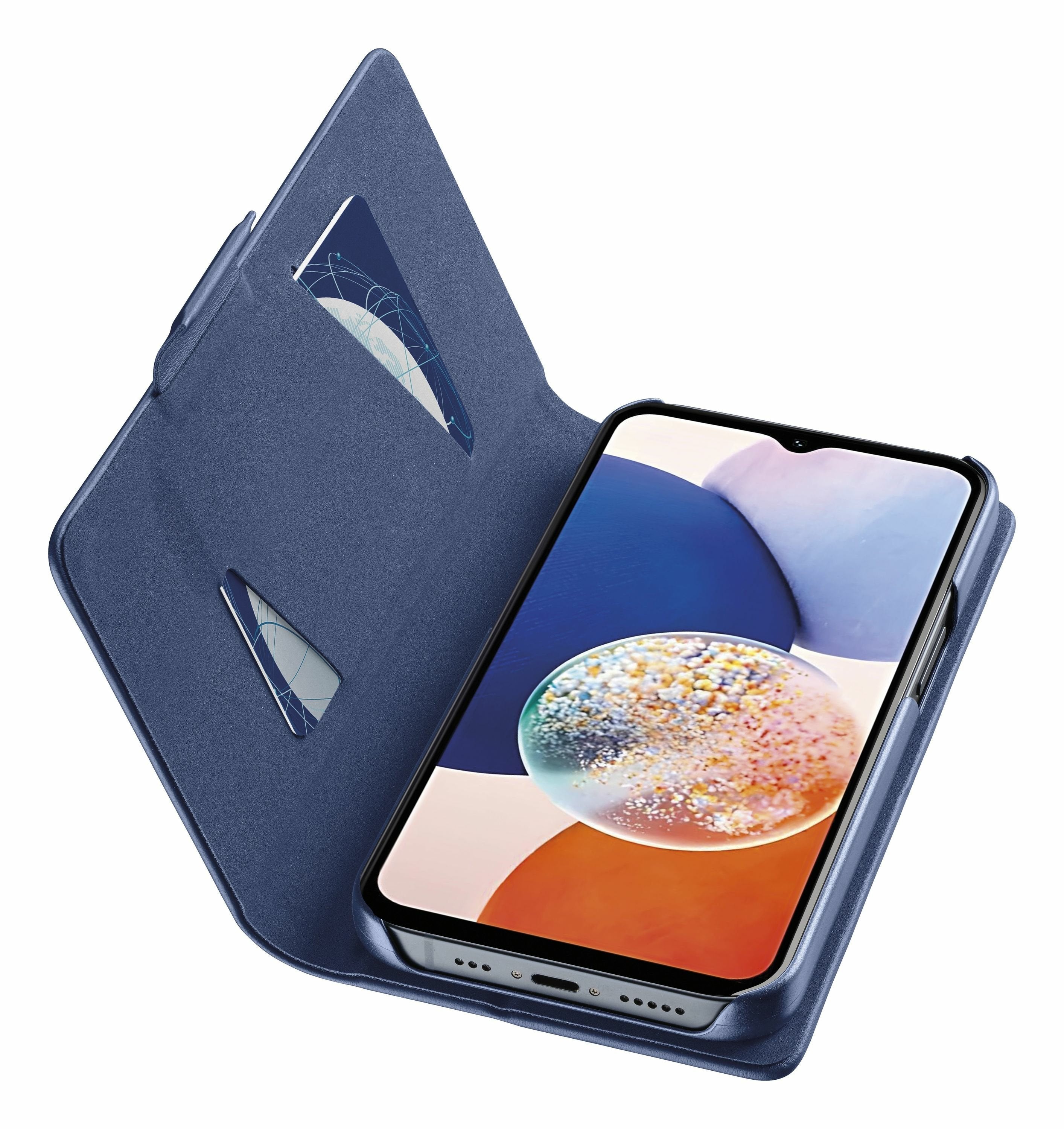 Cellularline Book Case Fr Samsung A15 5g Azul