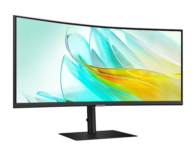 86,4 Cm (34") 3440 X 1440 Pixel Samsung Ls34c652ueuxxe 21:9 Dual Qhd 5 Ms 100 Hz Hdr Displayport Hdmi Usb-Hub Pivot Height Vesa Speaker