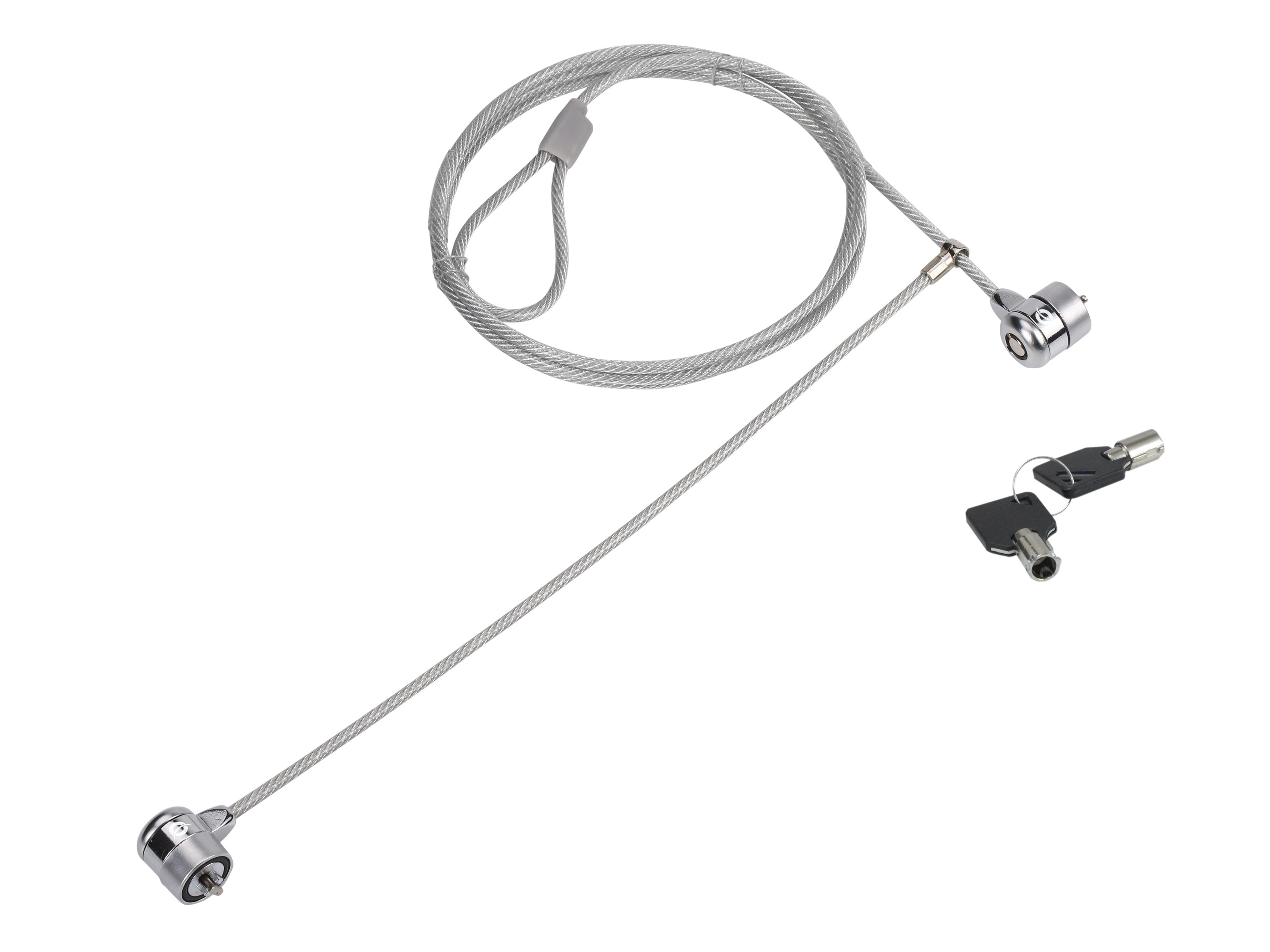 Conceptronic Nbt Cerradura Con Doble Llave Para Notebook Laptop 1,5m