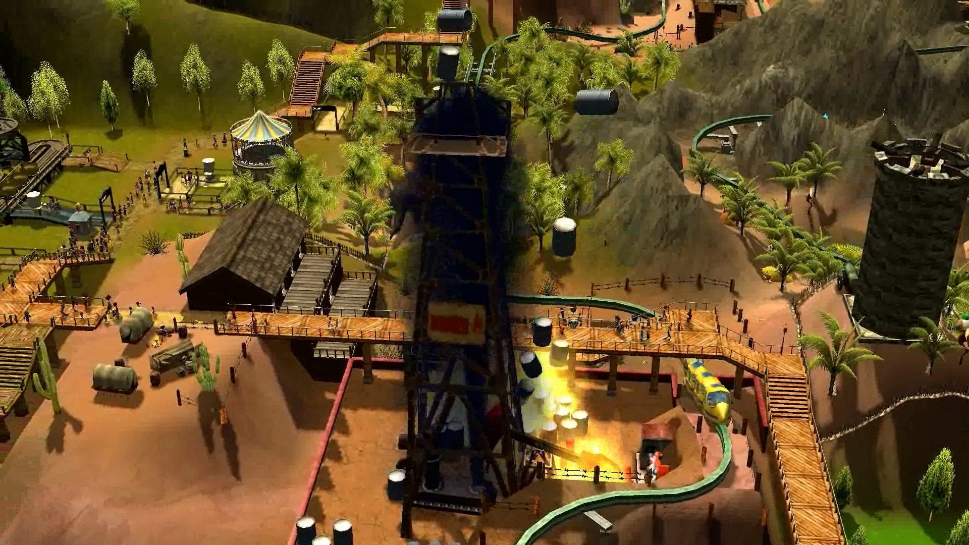 Juego Rollercoaster Tycoon 3 Complete Edition Switch Switch