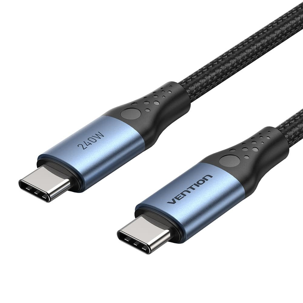 EAN 6922794785434 - Vention TREBF cable USB USB 2.0 1 m USB C 240 W Gris, Azul imagen 1