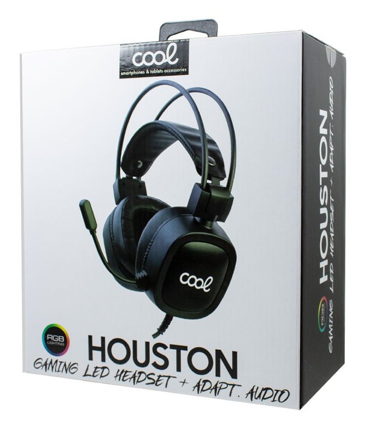 Auriculares Stereo Gaming Cool Houston Iluminación + Adapt. Audio
Auriculares Gaming Cool Houston Con Micrófono Incorporado De Alta Calidad, Con Varilla Ajustable. Ideal Para Escuchar Música, Usar En Videojuegos O Ver Pel&Iacu