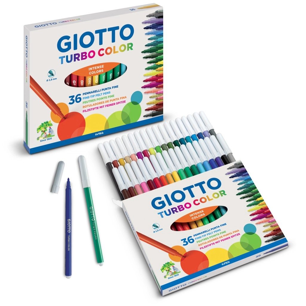 EAN 8000825485060 - Giotto Turbo Color Rosa 12 pieza(s) imagen 1