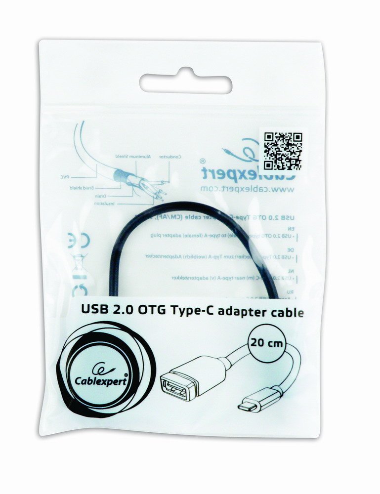 EAN 8716309097543 - Gembird A-OTG-CMAF2-01 cable USB 0,2 m USB C USB A Negro imagen 3
