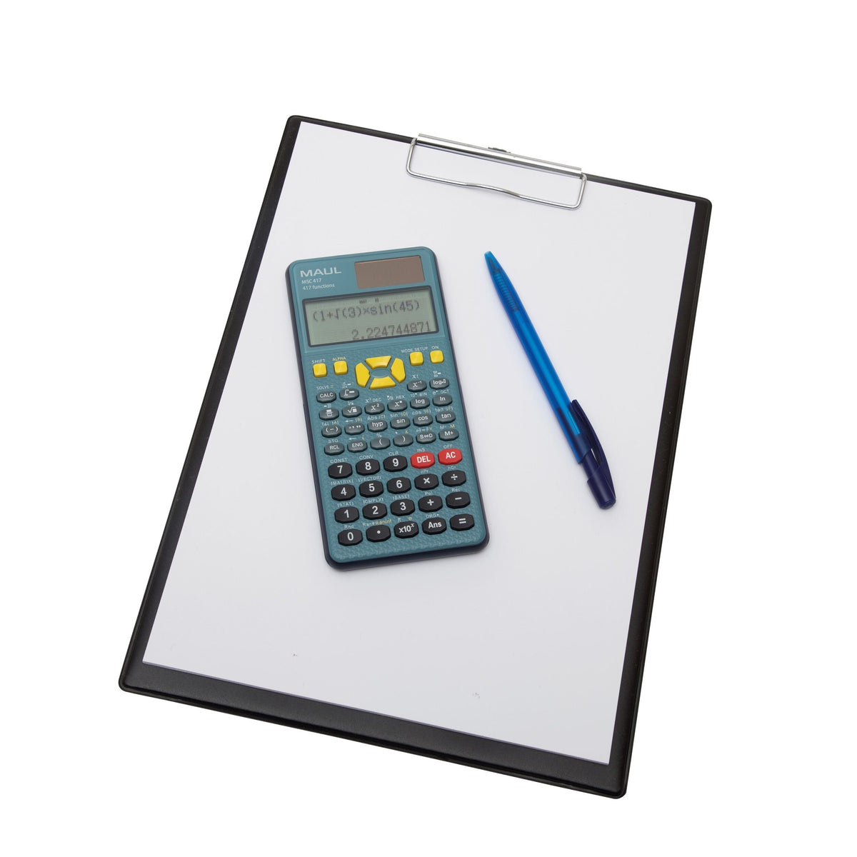 EAN 4002390094719 - MAUL MSC 417 calculadora Bolsillo Calculadora científica Negro, Azul imagen 11