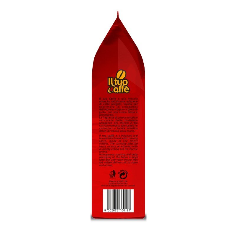 EAN 8002076100181 - Zicaffe Il Tuo Caffè 1 kg imagen 5