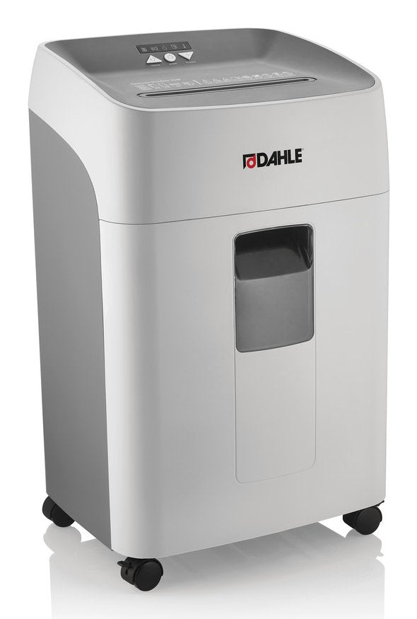 Dahle Deskside 504p Destructora De Papel Manual - Microcorte P-5 - Destruye Hasta 15 Hojas - Capacidad De La Papelera