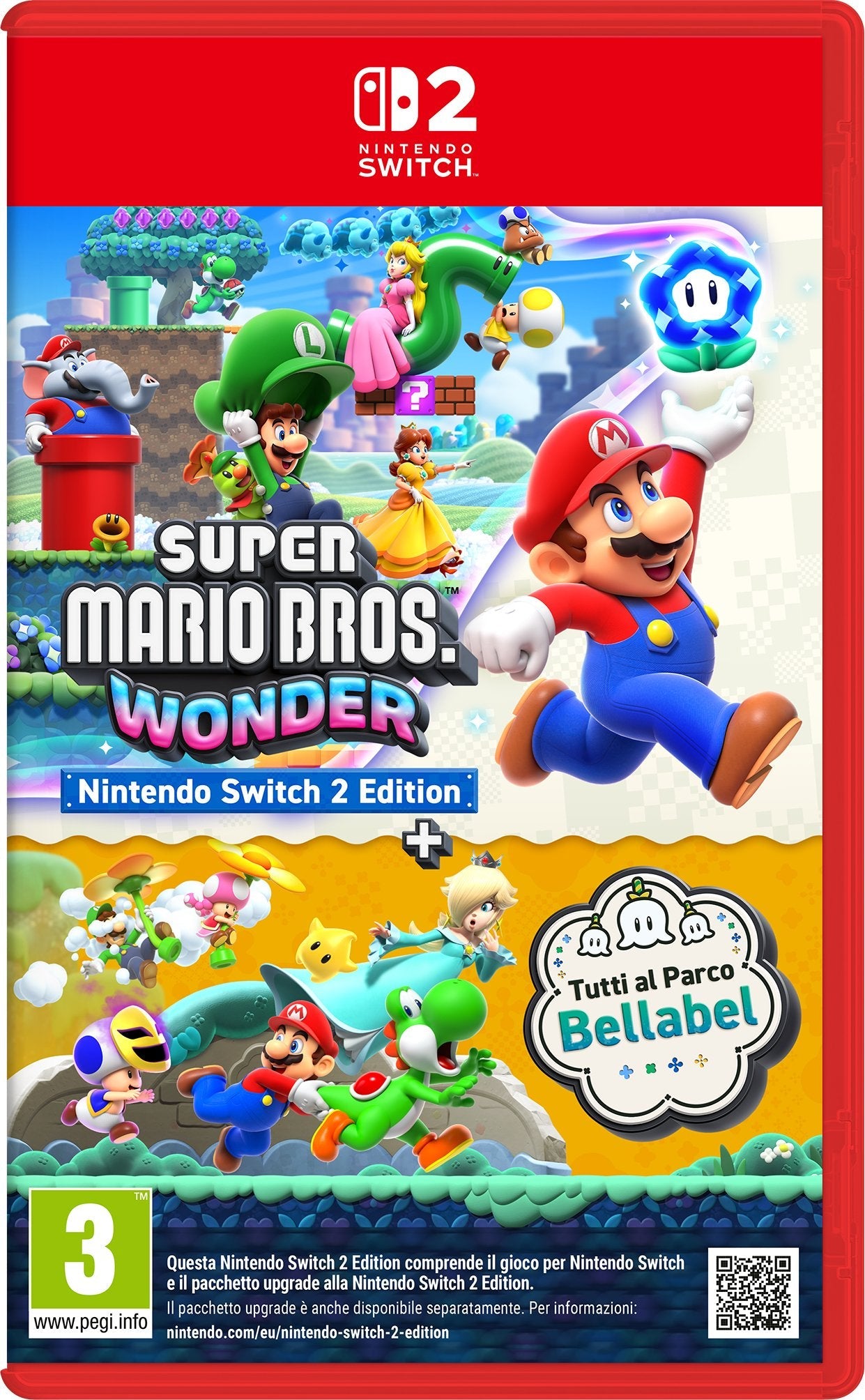 Switch 2 Super Mario Bros Wonder + Tutti Al Parco Bellabel