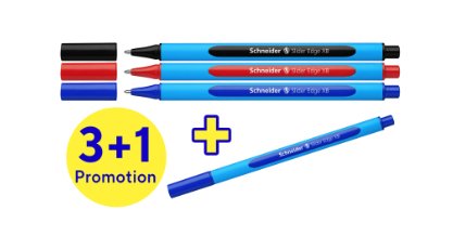 Schneider Schreibgeräte Bolígrafo Slider Edge Xb 4er Kartonetui