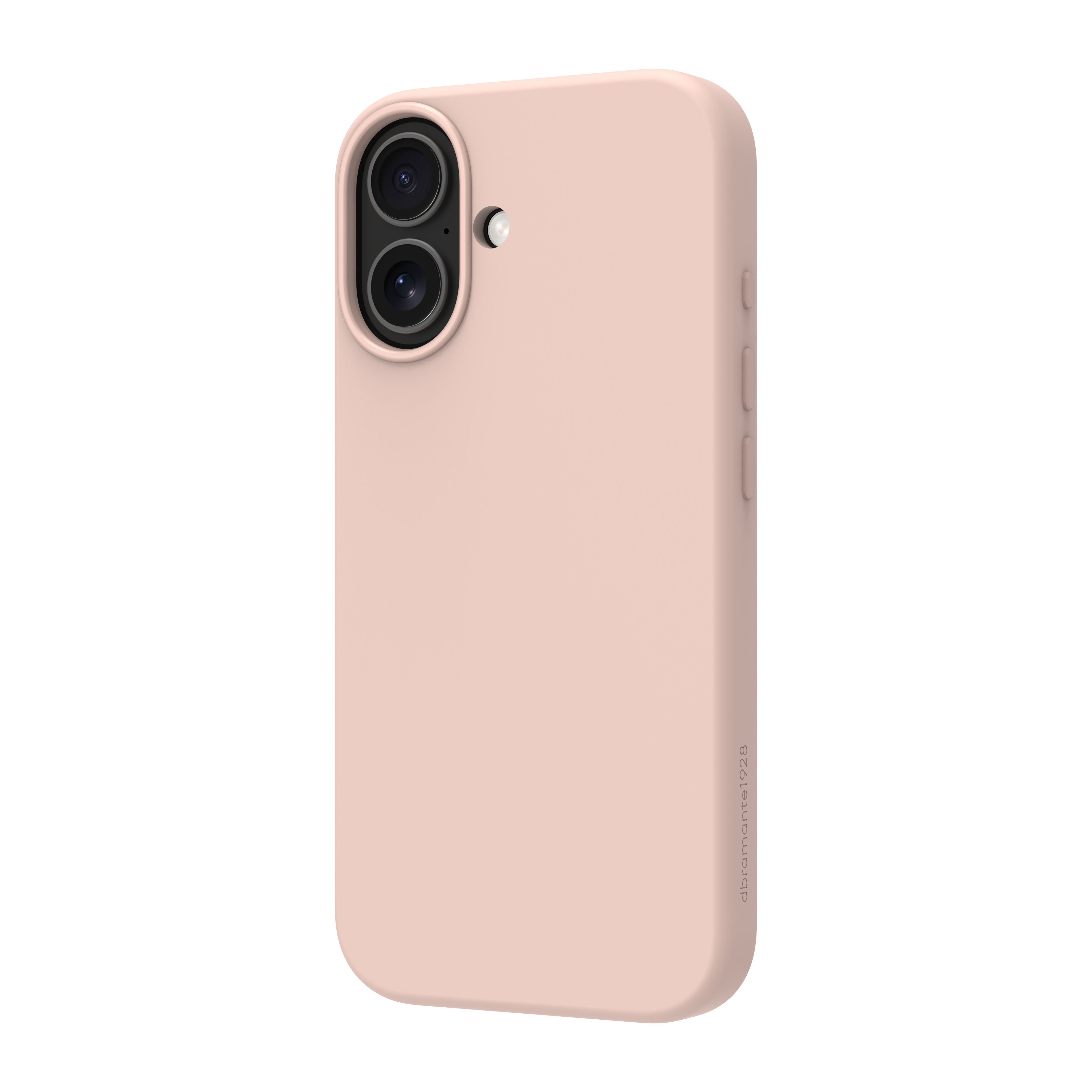 Dbramante1928 Roskilde Icon Carcasa Trasera Para Teléfono Móvil Compatibilidad Con Magsafe Plástico Reciclado Arena Rosa