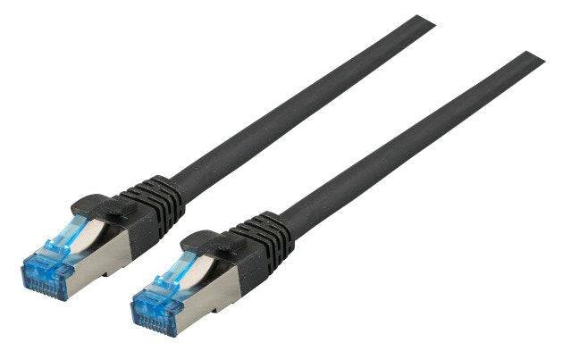 Efb Rj45 Patchk. S Ftp Cat.6a Cat7 Tpe Superflex 7.50m Schw
