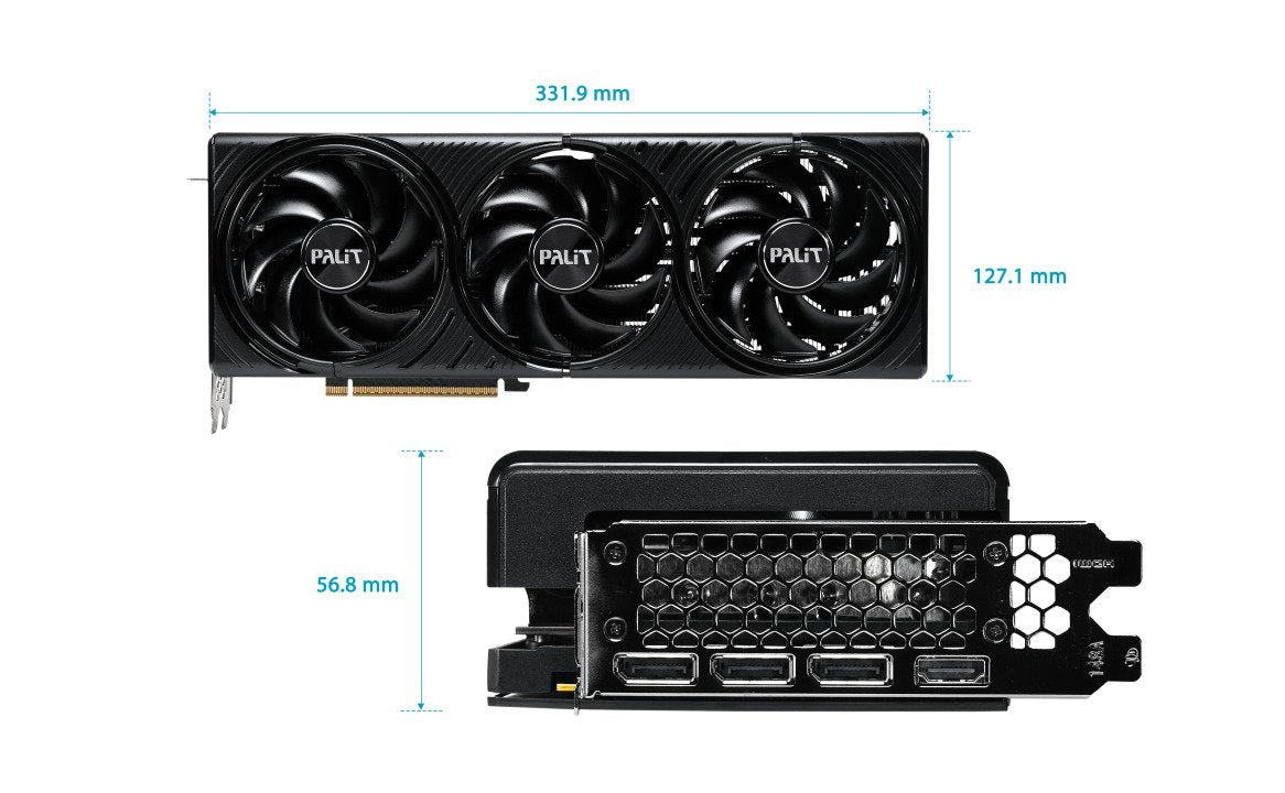 Palit Rtx5080 Infinity 3 Oc 16gb Gddr7 Hdmi 3xdp