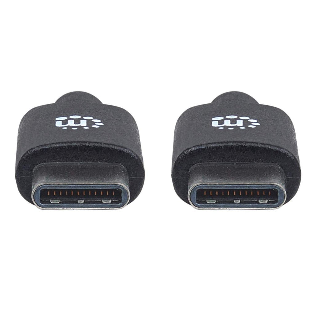 Manhattan Cable Usb C 3m Hi-Speed Usb 2.0 Tipo C 480 Mbps 3 M Negro