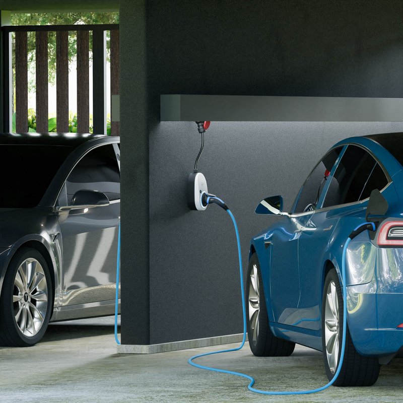 Go-E Charger Gemini Flex, 22 Kw (32a Trifásico), Caja De Pared (Blanco/Negro, Estación De Carga Móvil) Ch-04-22-01