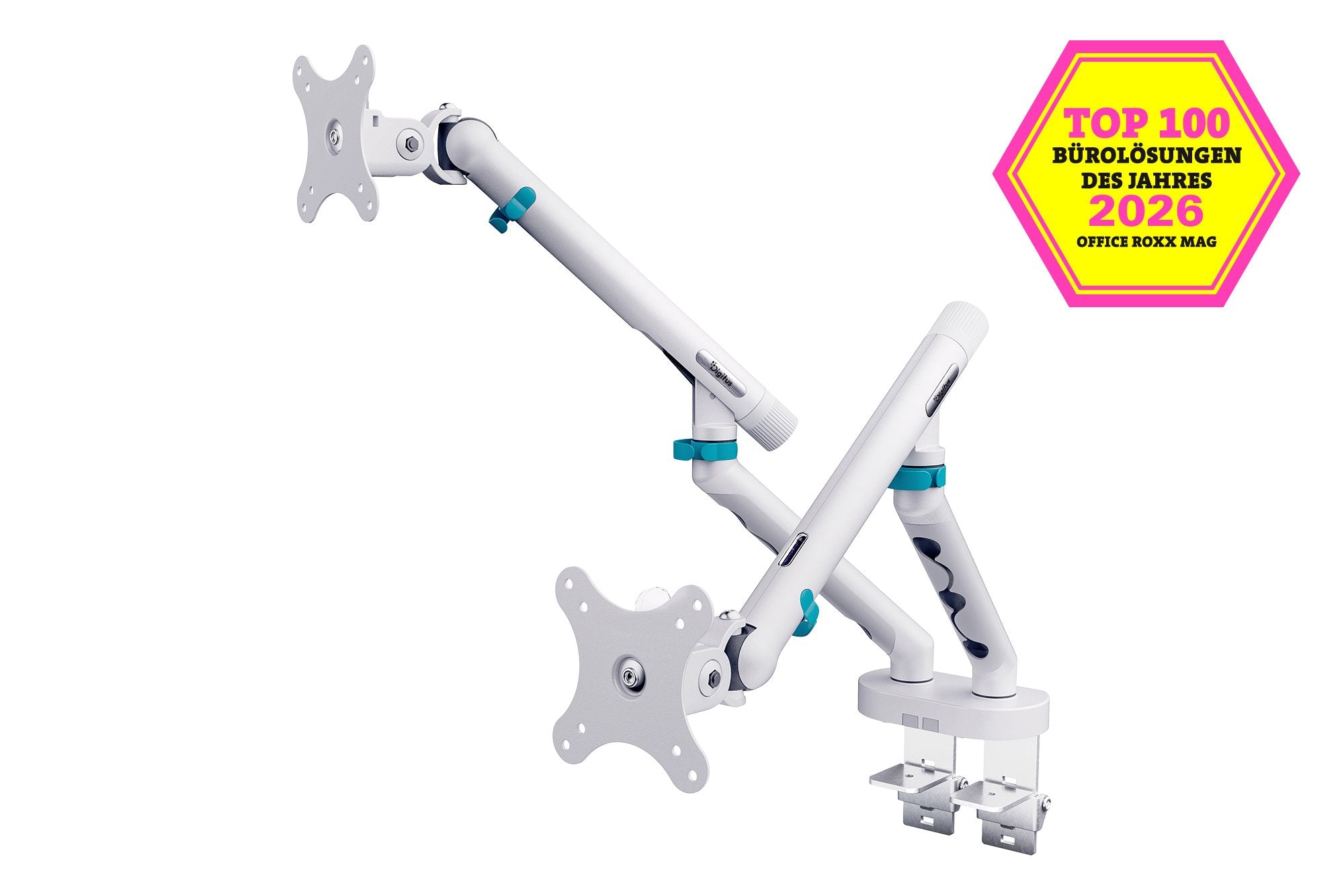 EAN 4016032505907 - Digitus DA-90472 soporte para monitor 88,9 cm (35") Escritorio Blanco imagen 1