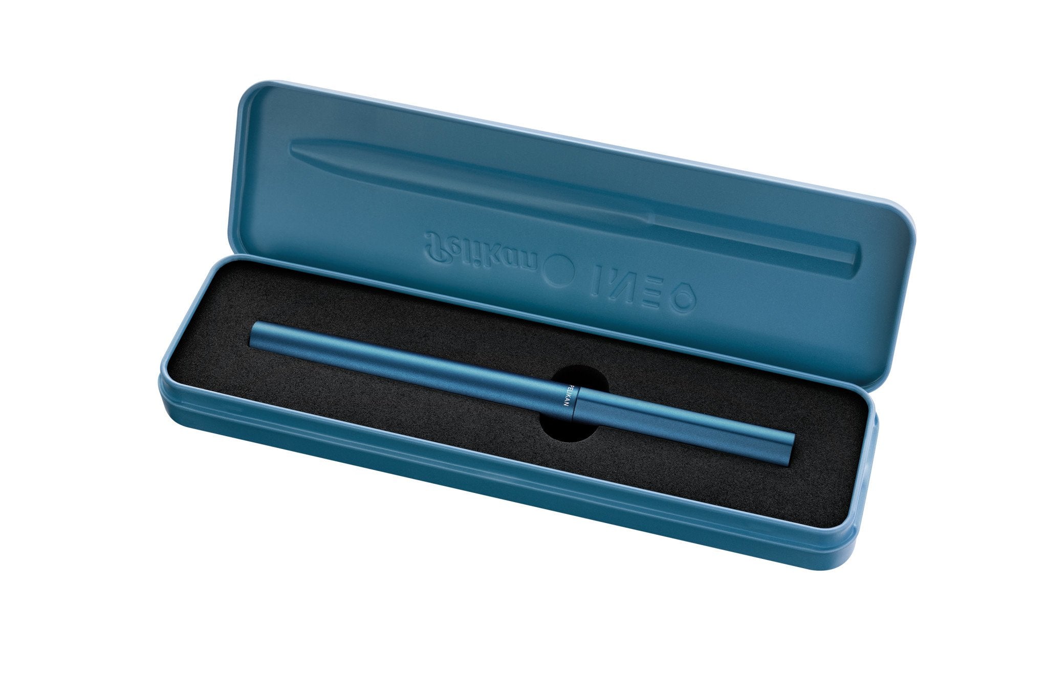 Pelikan Pluma Estilográfica Ineo Element P6 Metall-Etui Petrol-Azul