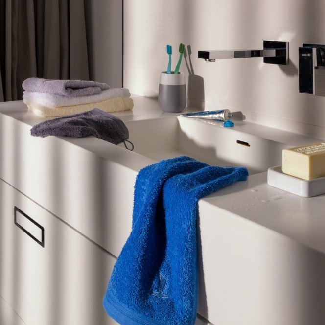 EAN 4013165682932 - MÖVE Superwuschel Gris Algodón Manopla de baño imagen 5