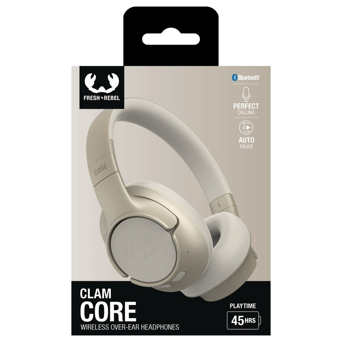 Auriculares Hama 00221613  Inalámbrico Usb Tipo C Bluetooth Beige